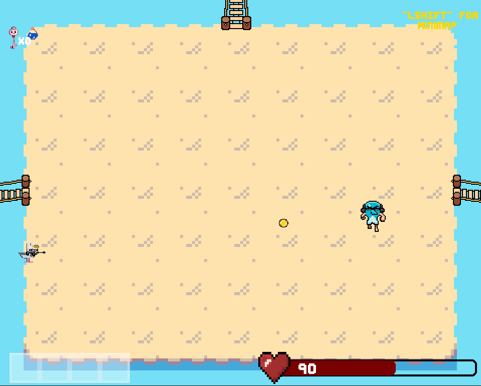 Beaches and Barrels — Python Dungeon Crawler Game screenshot